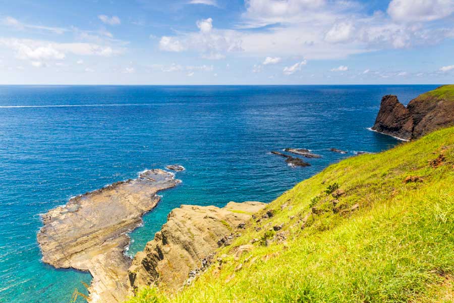 Bella Home Landscape & Hill by Sea in Taiwan Print Canvas Ready to hang