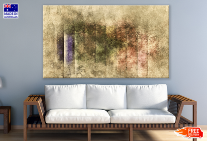 Colorful Abstract Design Print 100% Australian Made