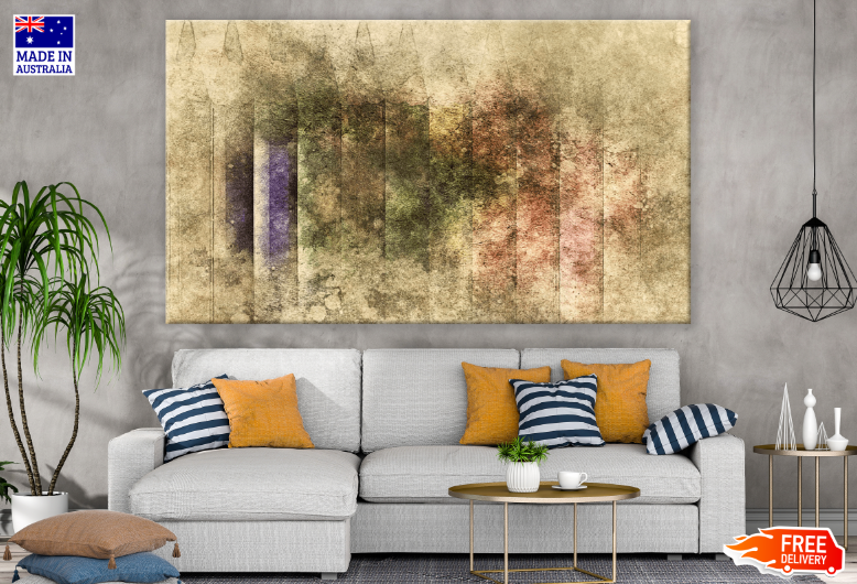Colorful Abstract Design Print 100% Australian Made