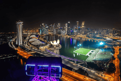 Singapore Flyer City View Print 100% Australian Made