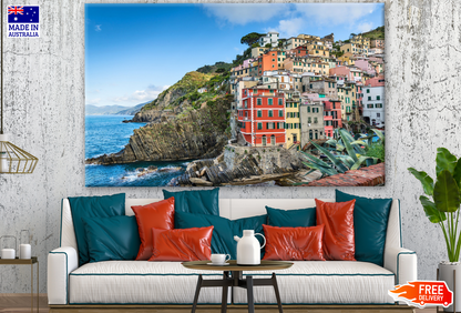 Riomaggiore, Cinque Terre Italy Photograph Print 100% Australian Made