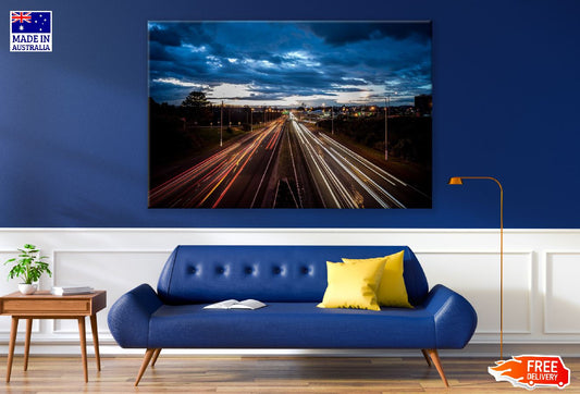 Long Exposure Motorway Photograph Print 100% Australian Made