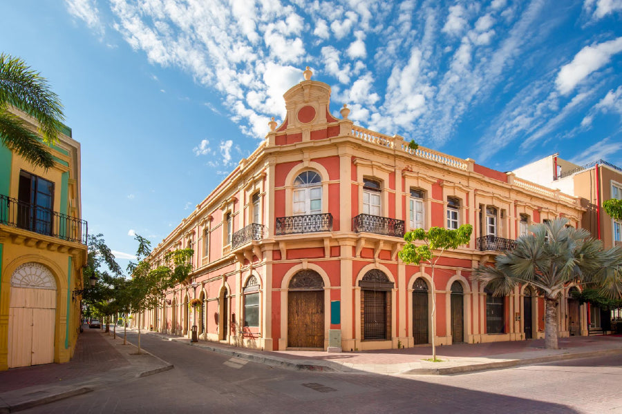 Mazatlan Colorful Old City Center Photograph Print 100% Australian Made