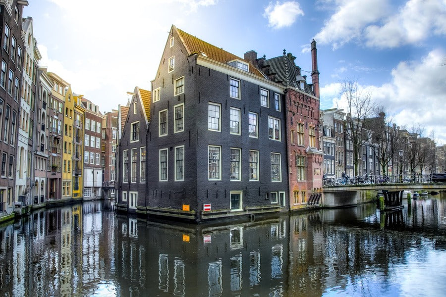 Buildings Amsterdam, Netherlands Photograph Print 100% Australian Made