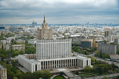 Moscow Russia Cityscape View Print 100% Australian Made