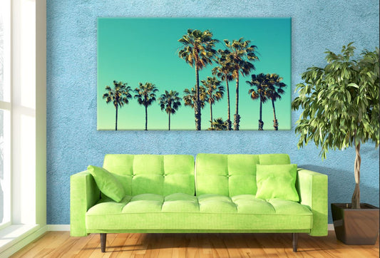 Stunning Coconut Trees Print 100% Australian Made