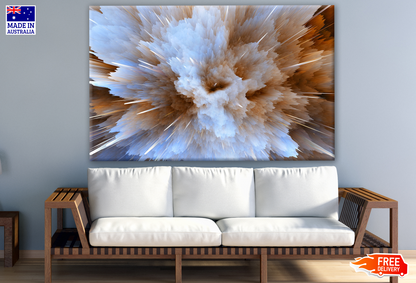 Colourful Abstract Cloud Design Print 100% Australian Made