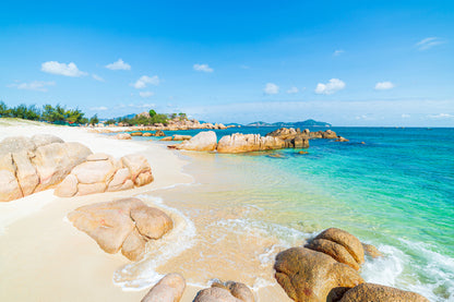 Cam Ranh Nha Trang Beach View Photograph Home Decor Premium Quality Poster Print Choose Your Sizes