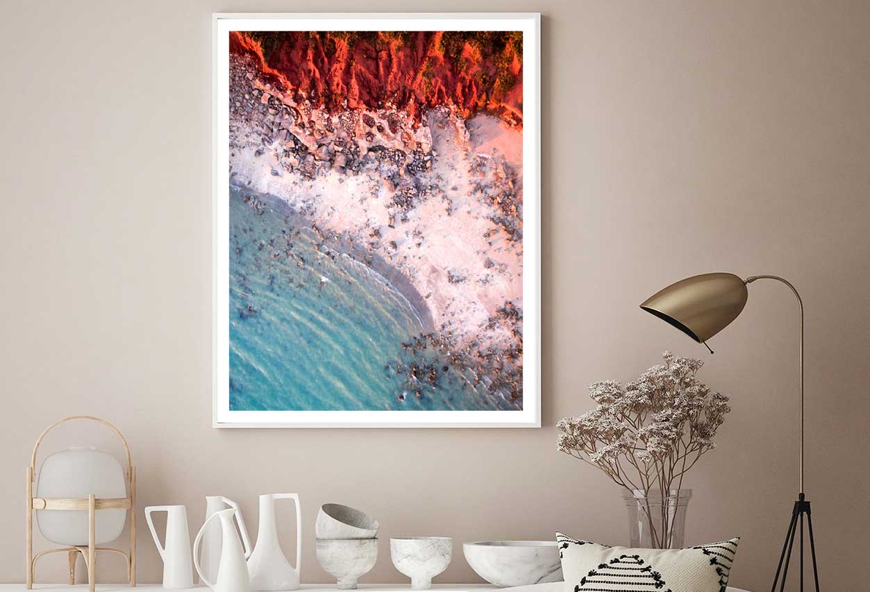 Aerial View Cable Sea Photograph Australia Home Decor Premium Quality Poster Print Choose Your Sizes