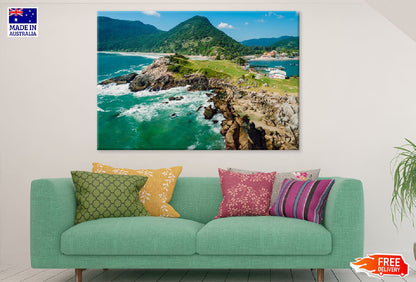 Florianopolis Beach View Photograph Brazil Print 100% Australian Made