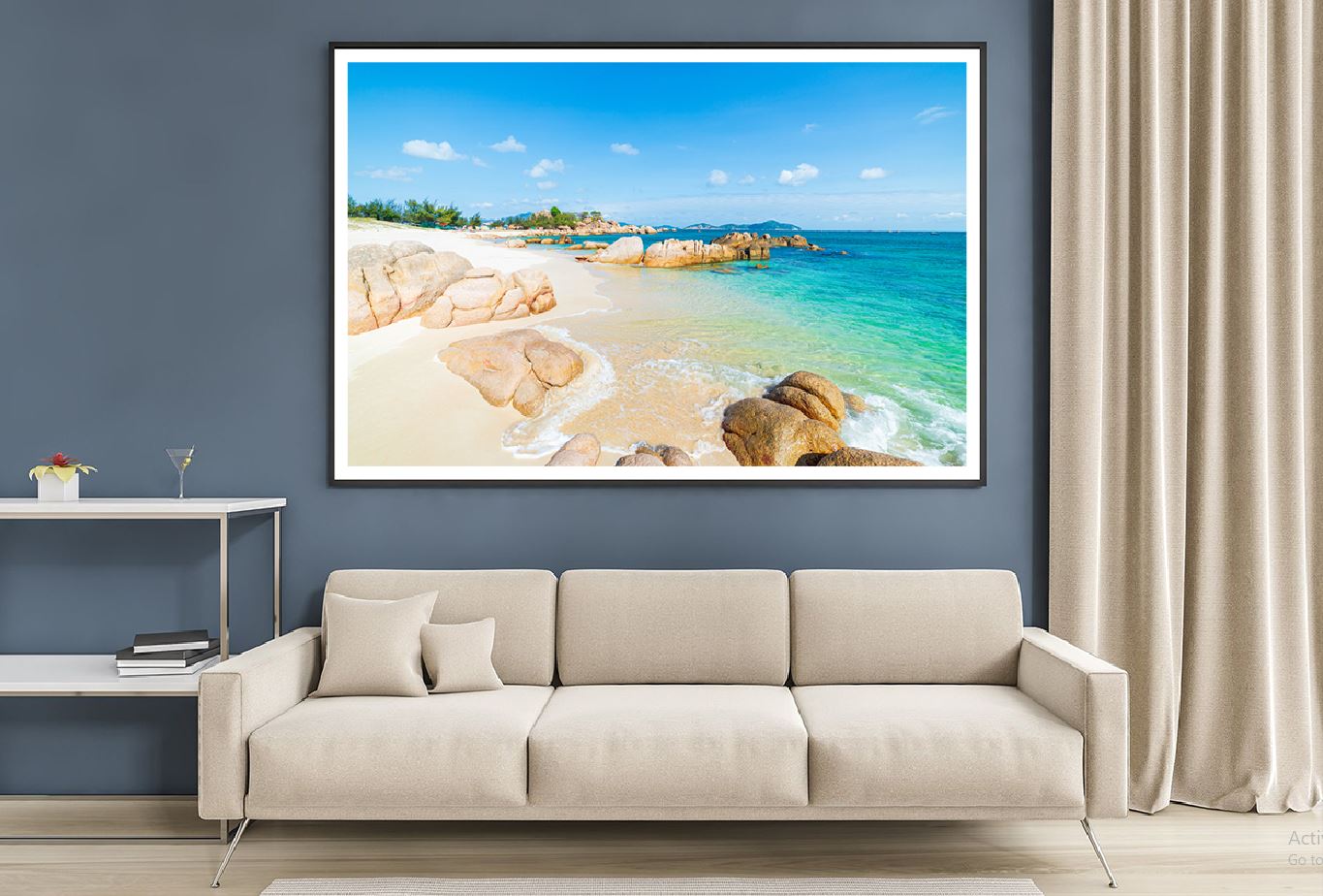 Cam Ranh Nha Trang Beach View Photograph Home Decor Premium Quality Poster Print Choose Your Sizes