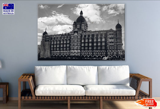 National Museum in Prague, B&W Photograph Print 100% Australian Made