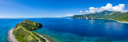 Panoramic Canvas Navagio Beach Aerial View Photograph High Quality 100% Australian Made Wall Canvas Print Ready to Hang
