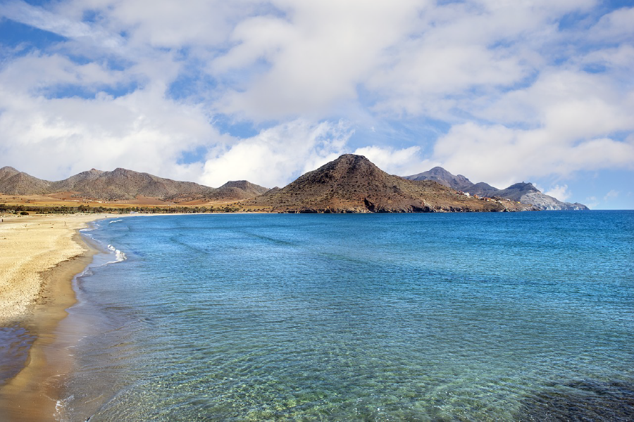Sea & Mountain Sky View Photograph Home Decor Premium Quality Poster Print Choose Your Sizes