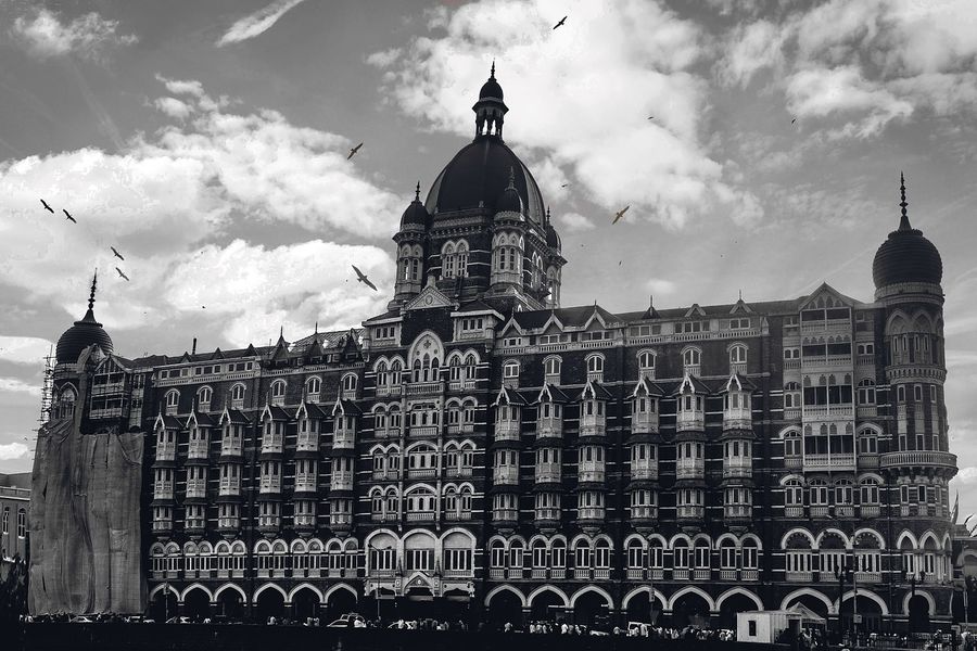 National Museum in Prague, B&W Photograph Print 100% Australian Made