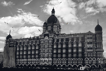 National Museum in Prague, B&W Photograph Print 100% Australian Made