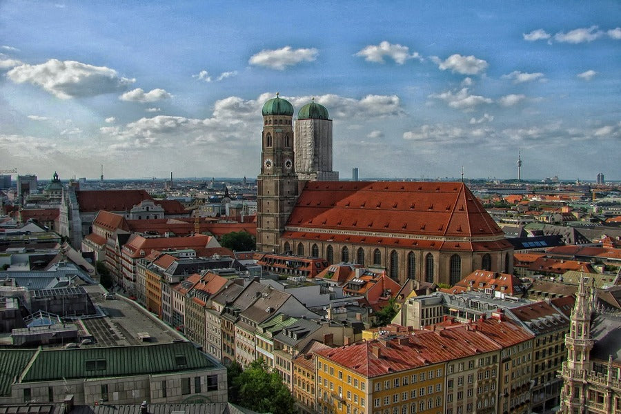 Frauenkirche Church Munich Germany Print 100% Australian Made