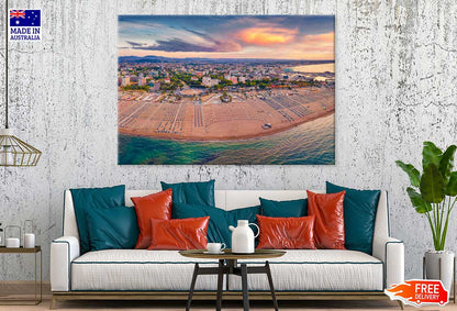 Libera Rimini Public Beach Photograph Italy Print 100% Australian Made