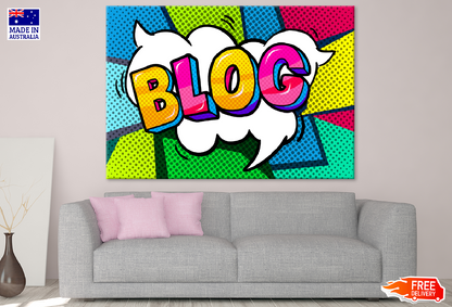 BLOG Quote 3D Illustration Print 100% Australian Made