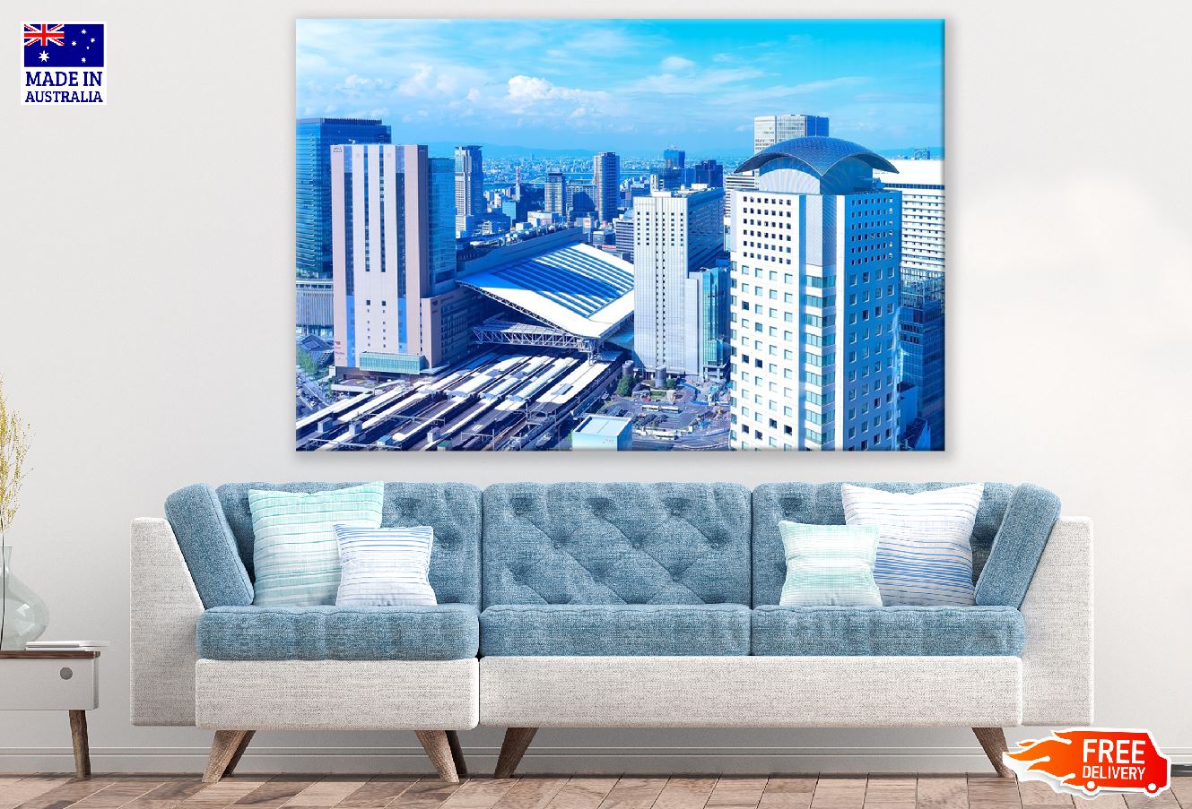Landscape Japan City Photograph Print 100% Australian Made