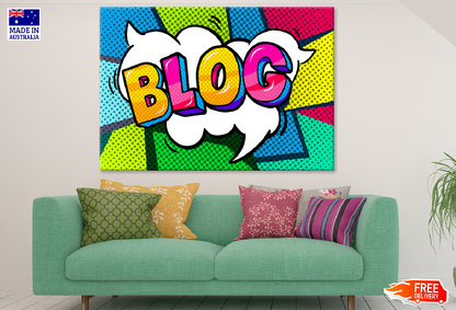 BLOG Quote 3D Illustration Print 100% Australian Made