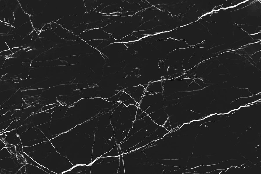 Black Marble Pattern Abstract Design Print 100% Australian Made