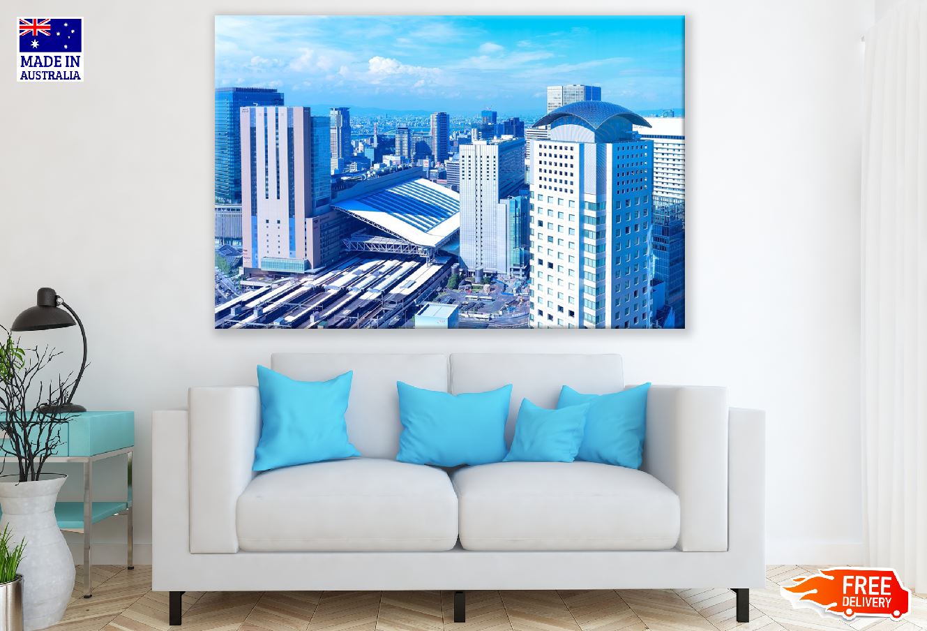 Landscape Japan City Photograph Print 100% Australian Made
