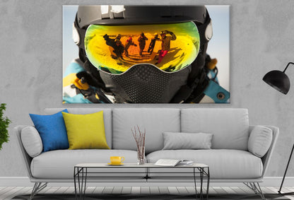 Snow Skaters Goggles Photograph Print 100% Australian Made