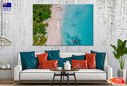 Banana Beach Aerial View Phuket Print 100% Australian Made