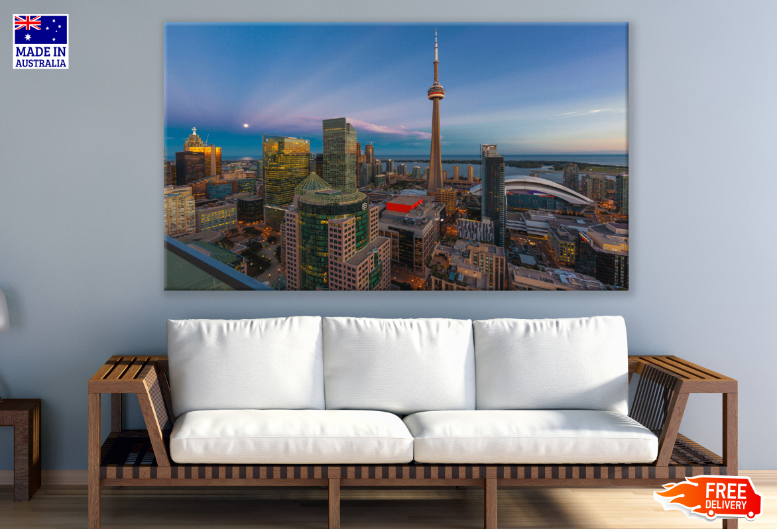 Tokyo Sky & Sunset Print 100% Australian Made