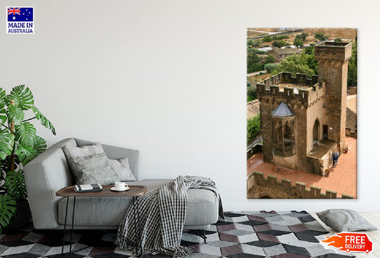 Olite Bell Tower Church View Photograph Print 100% Australian Made