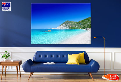 Petani Sea View Photograph Kefalonia Greece Print 100% Australian Made