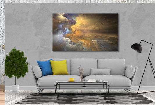 Clouds sunset abstract stunning Print 100% Australian Made