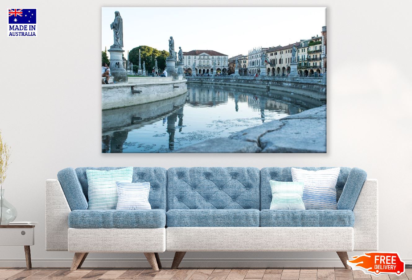 Prato della Valle Padova, Italy Print 100% Australian Made