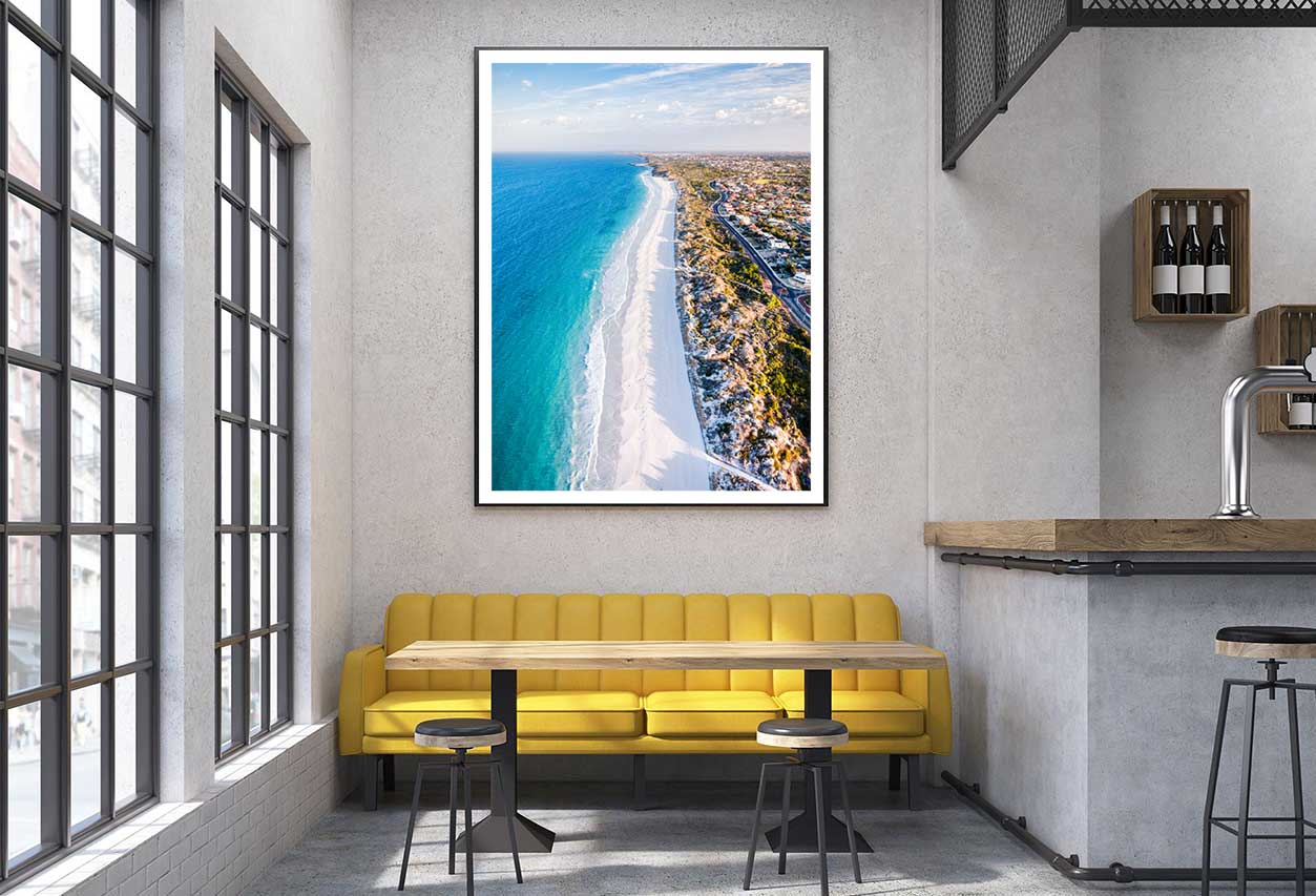 Mullaloo Beach Sunrise Photograph in Perth Home Decor Premium Quality Poster Print Choose Your Sizes