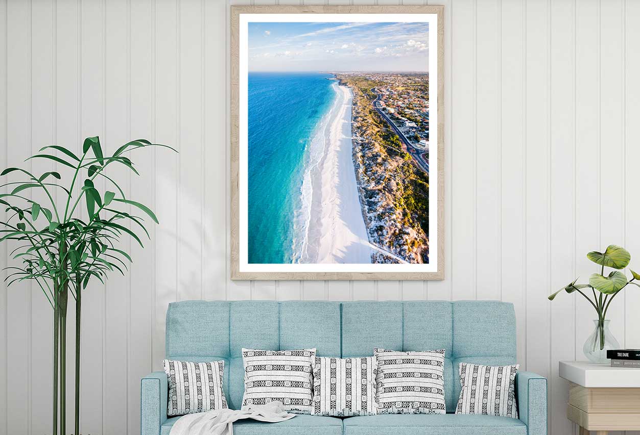 Mullaloo Beach Sunrise Photograph in Perth Home Decor Premium Quality Poster Print Choose Your Sizes