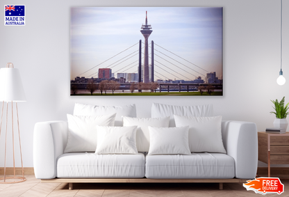 Germany Rheinturm Tower Print 100% Australian Made