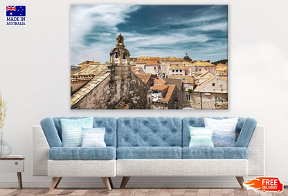 Walls of Dubrovnik in Southern Croatia Print 100% Australian Made