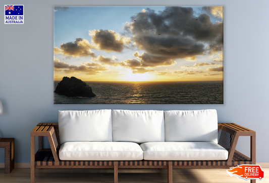Sea Sunset Scenery Photograph Print 100% Australian Made