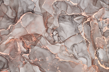 Gray & Gold Abstract Design Home Decor Premium Quality Poster Print Choose Your Sizes