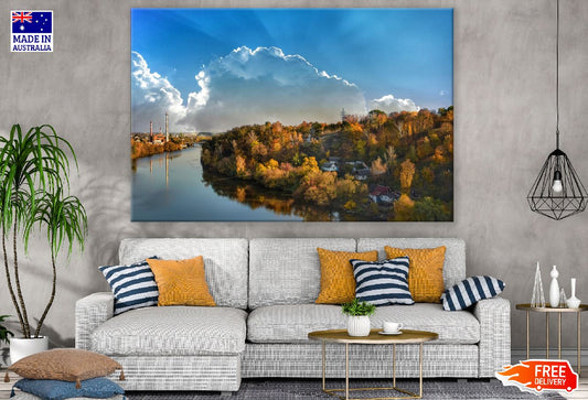 Kiev Ukraine City Landscape Nature Photograph Print 100% Australian Made