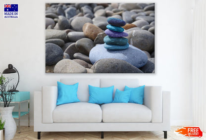 Zen Stones Closeup Photograph Print 100% Australian Made