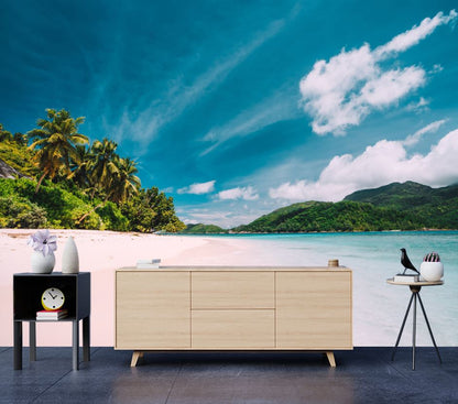 Wallpaper Murals Peel and Stick Removable Stunning Beach View Photograph High Quality