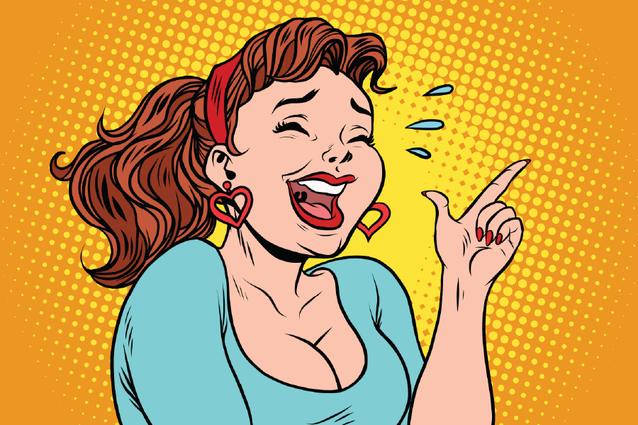 Girl Smiling Illustration Print 100% Australian Made