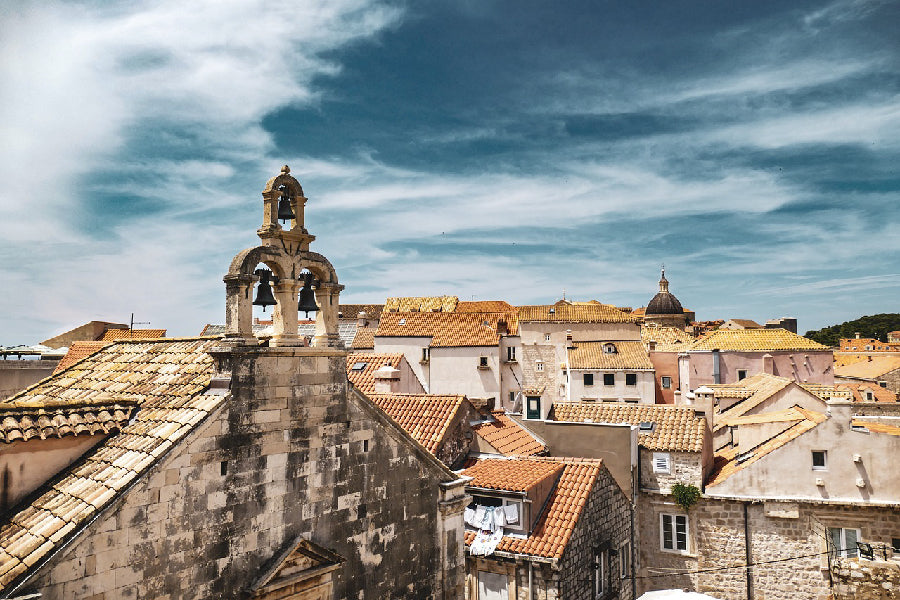 Walls of Dubrovnik in Southern Croatia Print 100% Australian Made