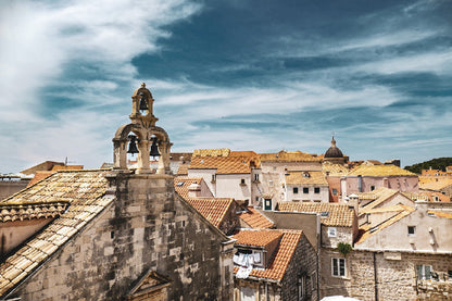 Walls of Dubrovnik in Southern Croatia Print 100% Australian Made