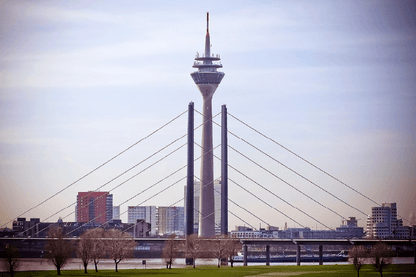 Germany Rheinturm Tower Print 100% Australian Made