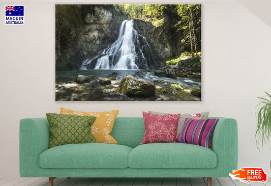 Golling Waterfall Austria Print 100% Australian Made