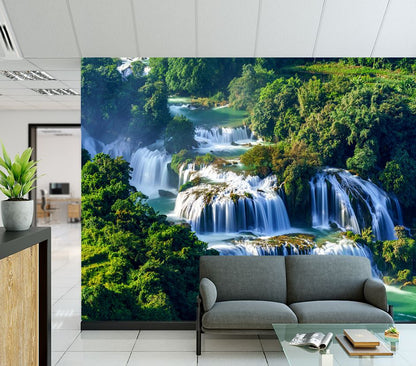 Wallpaper Murals Peel and Stick Removable Waterfall High Quality