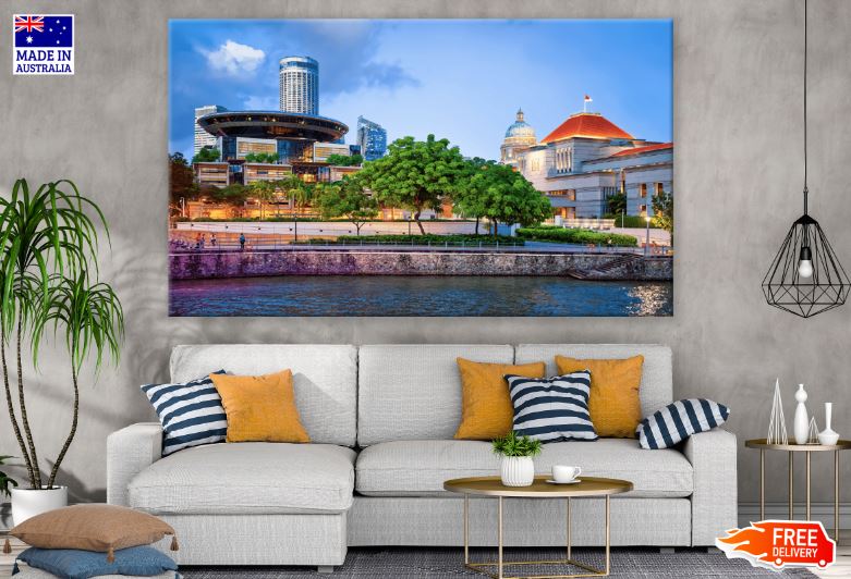 Parliament and Old Supreme Court Print 100% Australian Made